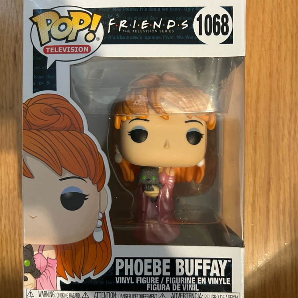 Funko Pop! Television Figure with Orange Hair collectible NIB perfect condition